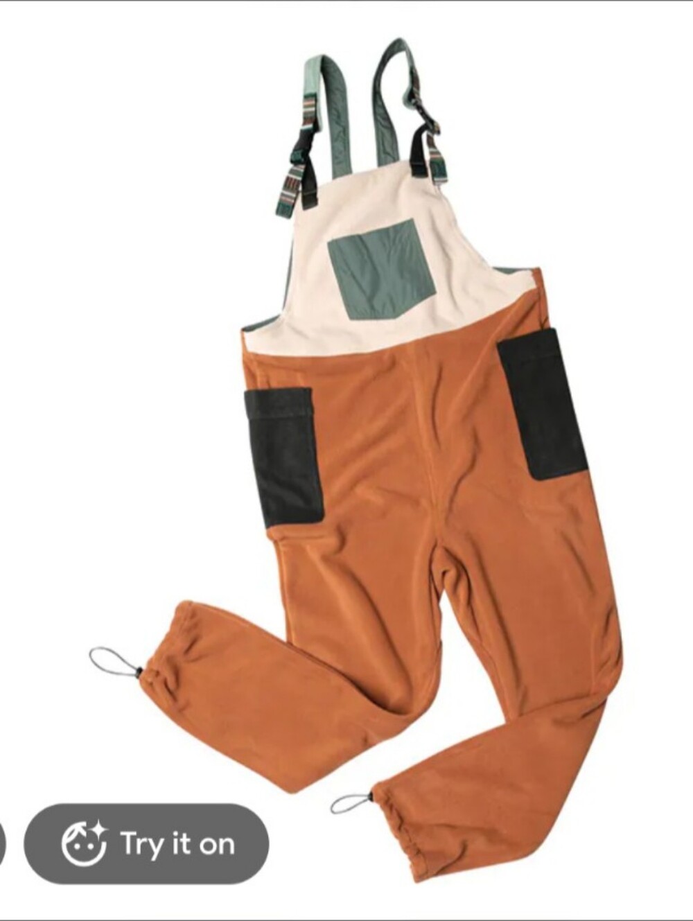 KAVU Colorblock Overalls